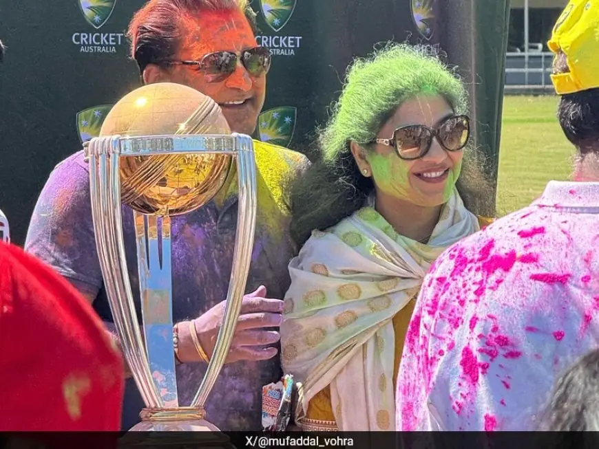 Cricket Australia's Holi Greetings Come With Unique ODI World Cup Gesture