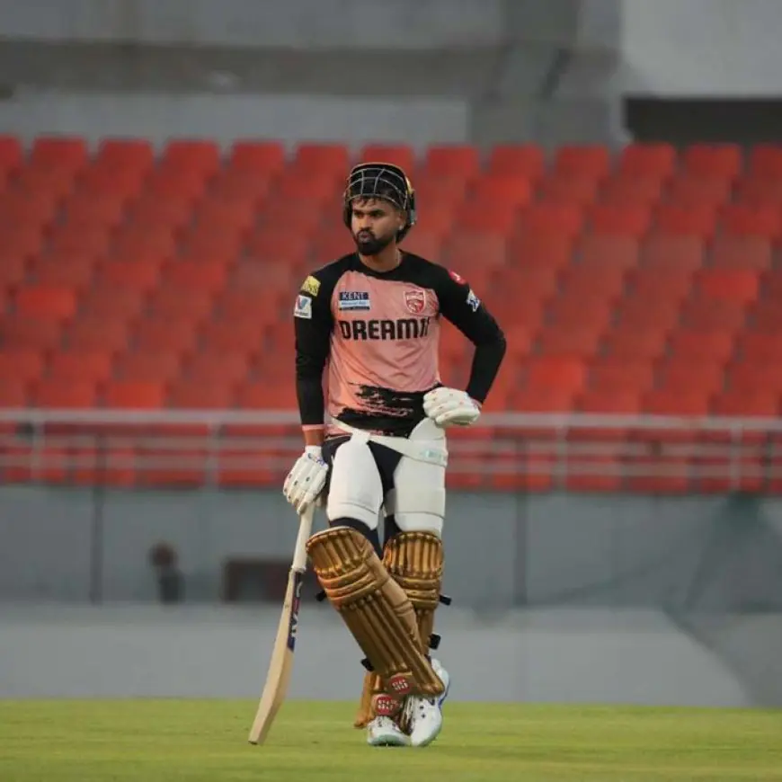 PBKS Skipper Shreyas Iyer Scores Fiery 85 In Intra-Squad Practice Match