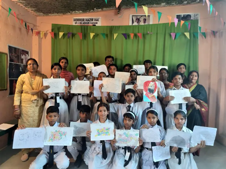 Celebrating the Spirit of Bihar: A Glimpse into Little Nest Convent School's Bihar Diwas