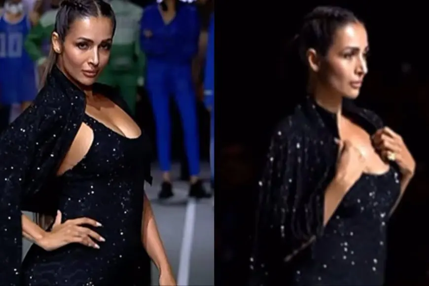 Lakmē Fashion Week X FDCI: Malaika Arora Closes For Namrata Joshipura In A Black Sequinned Ensemble