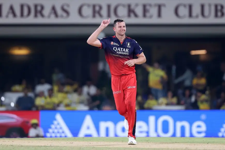 "Energy Is Always Great At RCB": Josh Hazlewood After Big Win vs CSK