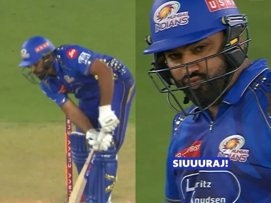 Watch: Rohit Sharma Shell-Shocked As Mohammed Siraj Stunner Cleans Him Up