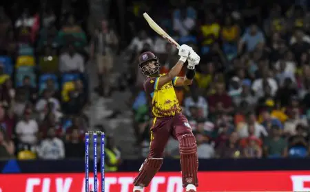 Brathwaite Steps Down As West Indies Test captain, Hope Appointed T20I Skipper