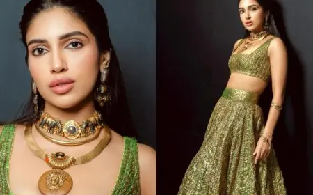 Take Inspiration From Bhumi Pednekar To Style Over-The-Top Jewellery Like A Pro