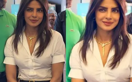 Looking For The Perfect Summer Brunch Outfit? Take Inspiration From Priyanka Chopra's White Skirt Look