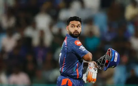 "Rs 27 Crore Ka...": Pant Disappoints For LSG And Internet Is Unforgiving