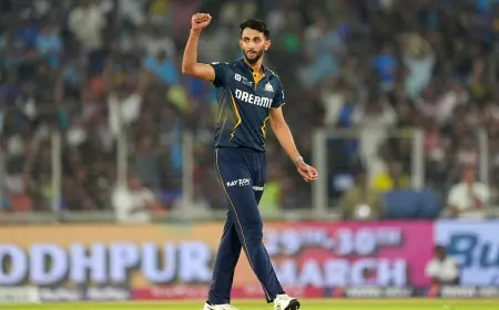 Ahead Of Clash vs RCB, GT Pacer Prasidh Reveals Chat With Coach Nehra