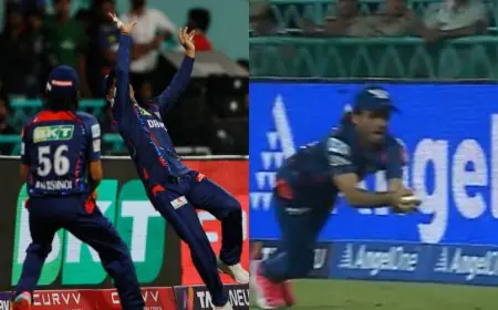 "Unreal Athleticism": Badoni, Bishnoi Combine To Take Terrific Catch. Watch