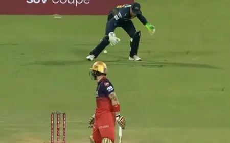 Buttler Left Red-Faced, Apologises To Siraj For Dropped Catch vs RCB - Watch