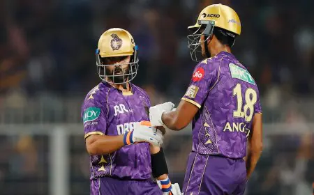 IPL 2025 Live: Rahane Fails To Convert Start, Outfoxed By 25-Year-Old Star