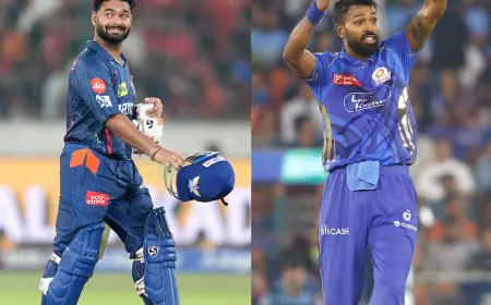 IPL LIVE: MI Look To Break IPL Jinx vs LSG; Pressure On Rohit And Pant