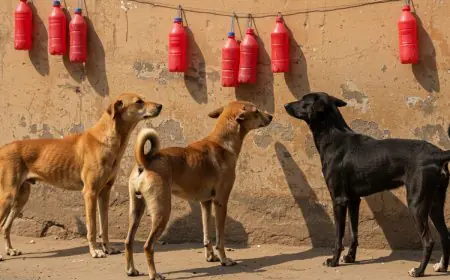 The Red Water Bottles Myth: Do Dogs Really Fear Them?