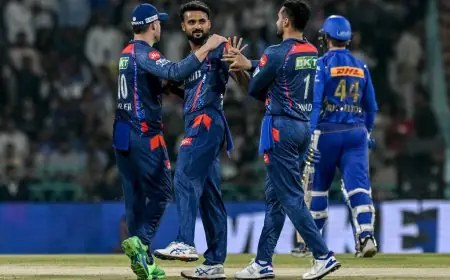 Hardik's All-Round Show In Vain As LSG Register Thrilling Win Against MI