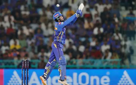 Tilak Retired Out During MI's Run Chase vs LSG. Shocking Decision Explained