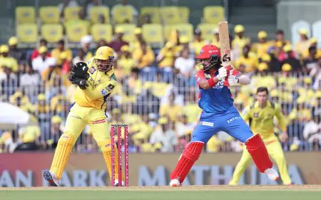 IPL 2025 Live: KL Rahul Close To Fifty But DC Go 3 Down vs CSK