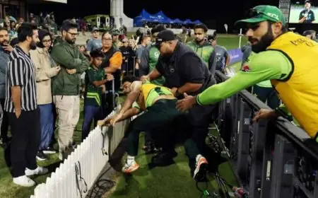 PCB Breaks Silence After Khushdil Attacks Spectator During PAK-NZ 3rd ODI