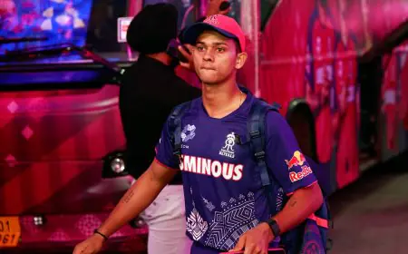 "A Privilege In This Era": Jaiswal On Working With RR Mentor Dravid