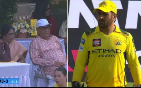 Dhoni To Retire Today? Parents' Presence In CSK vs DC Game Sparks Rumour