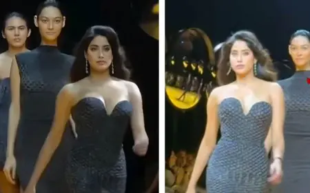 Who Is Tamanna Katoch? The Model Who Stole the Spotlight Behind Janhvi Kapoor at Lakmé Fashion Week