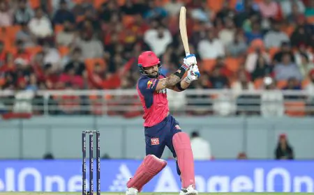 On Batting Slow In Powerplay, Parag's Blunt Take: "That Was The Plan"