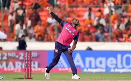 "He'll Only Get Better And Better": RR Star On Jofra Archer's Recent Form