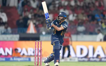 "Loved My Time In Middle": GT's Washington Sundar After Win Over SRH