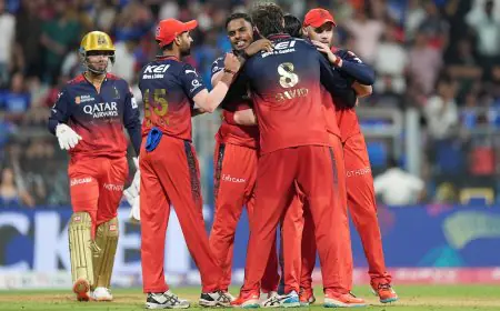 IPL Points Table, Purple Cap, Orange Cap: Positions Of RCB, MI Unchanged