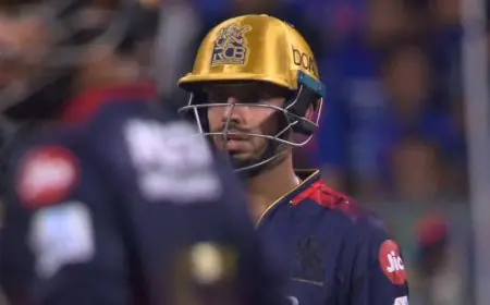 India Star Questions Bizarre Cricket Rule After RCB Robbed Of A Run vs MI