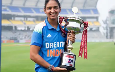 Harmanpreet Returns To Lead India Women's Team For ODI Tri-Series In SL