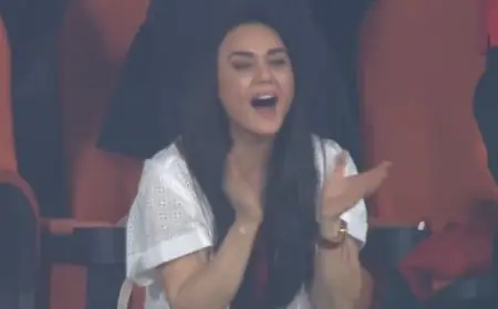 Preity Zinta's Reaction Can't Be Missed As PBKS Star Slams Ton In 39 Balls