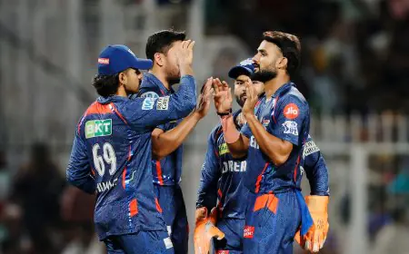 Marsh, Pooran Shine With Bat As LSG Beat KKR By 4 Runs In Last-Over Thriller