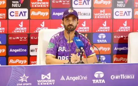 Rahane Gives Fiery Take On Eden Gardens 'Pitch' Row: "Bawal Ho Jayega..."
