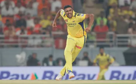 Ravichandran Ashwin Surpasses Bhuvneshwar Kumar In Elite IPL Bowlers' List