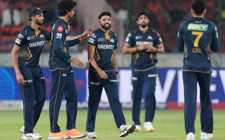 IPL 2025 Points Table: GT Go Top Of Table With Win Over RR