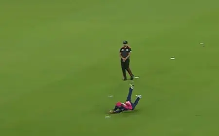 Watch: Yashasvi Jaiswal Takes A Stunner As GT Star's No-Look Shot Goes Wrong