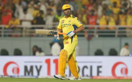 IPL LIVE: CSK Slump To Lowest-Ever Total At Home; KKR Start Chase