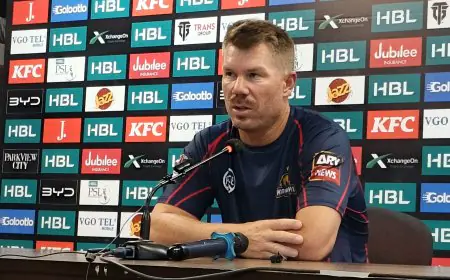 Warner's Fiery Retort To Reporter Over 'Indians Trolling For PSL Stint' Question