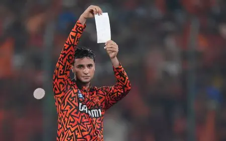 "This Is For...": Abhishek's Mysterious Note After 40-Ball 100 Revealed