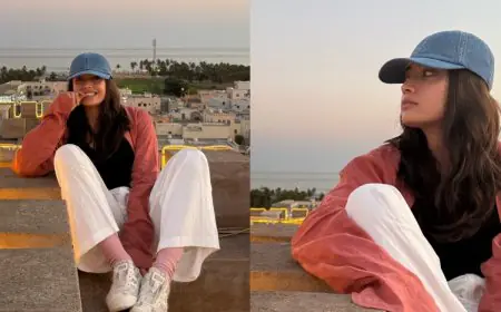 Want To Ace The Breezy Summer Aesthetic? Take Inspiration From Rashmika Mandanna's Linen OOTD