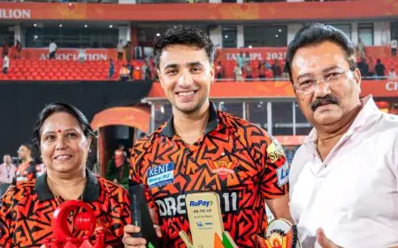 Abhishek Sharma's Dad "Not Satisfied" Despite Son's 55-Ball 141. Here's Why