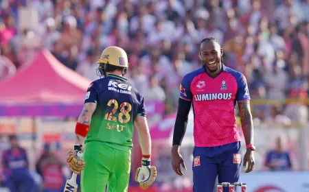 "Nice To Have Wood...": Salt On Battle With Archer In RR vs RCB Clash