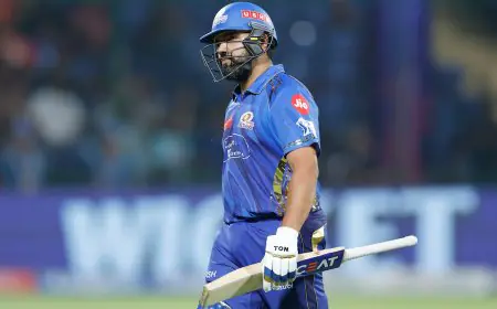 Rohit Fails Again As Dismal IPL Run Continues. Internet Says "Desperate..."