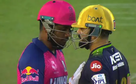 Video: Worry For RCB? Kohli Asks Samson To Check His Heartbeat Mid-Match
