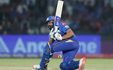 Rohit Makes Huge Unwanted Record After Flopshow With The Bat In DC vs MI