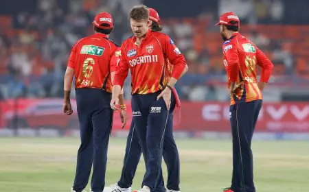 Huge Blow For Punjab Kings: Overseas Pacer To Miss Remainder Of IPL 2025