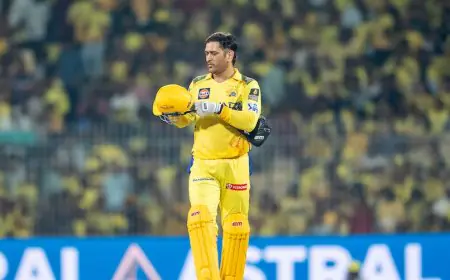 MS Dhoni Achieves Historic Record, Becomes First Player In The IPL To...