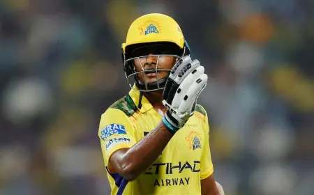 Chennai Super Kings Debutant Shaik Rasheed Dedicates His Quick Knock To...