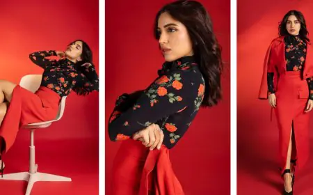 Bhumi Pednekar’s Red-Hot Power Play: Florals, Fire, and Fierce Fashion