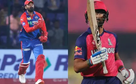 Watch: KL Rahul's One Gesture Saves Rival RR Star Dhruv Jurel, Almost Costs DC IPL 2025 Match
