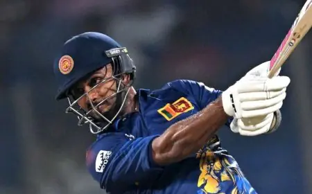 Dasun Shanaka Roped In As Glenn Phillips' Replacement By Gujarat Titans For Remainder Of IPL 2025